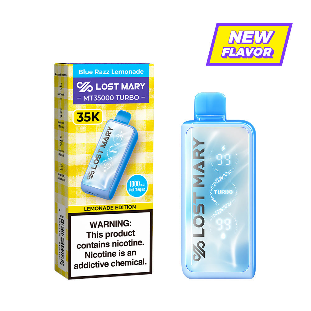 【🍋New Arrival🍋】LOST MARY MT35000 Turbo "Lemonade Edition" Disposable