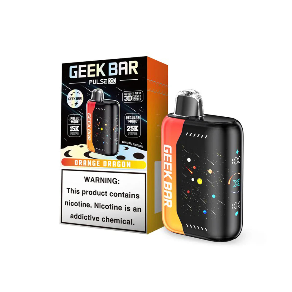 Geek Bar Pulse X 25K Puff "METEOR EDITION" Disposable Device – 25000 Puffs