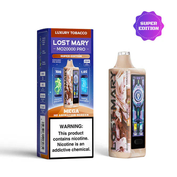 Lost Mary MO20K MO20000 Pro "SUPER EDITION" Disposable Device - 20000 Puffs