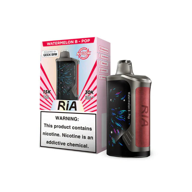 RIA NV30K Puff Powered By GEEK BAR Disposable Device – 30,000 Puffs