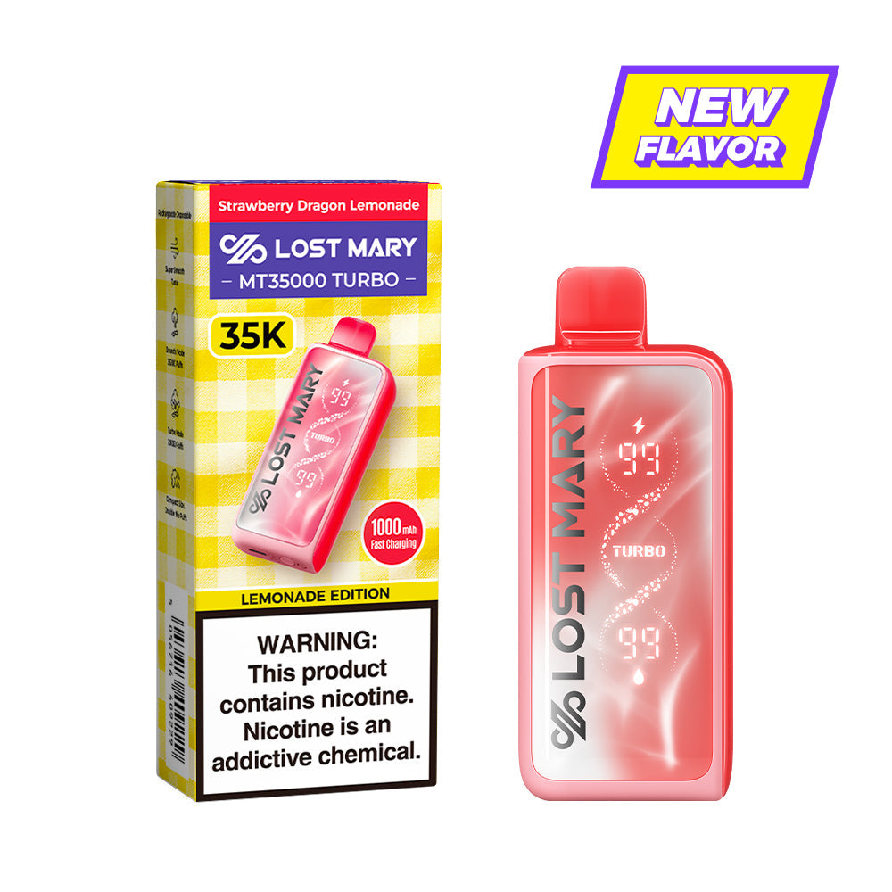 【🍋New Arrival🍋】LOST MARY MT35000 Turbo "Lemonade Edition" Disposable