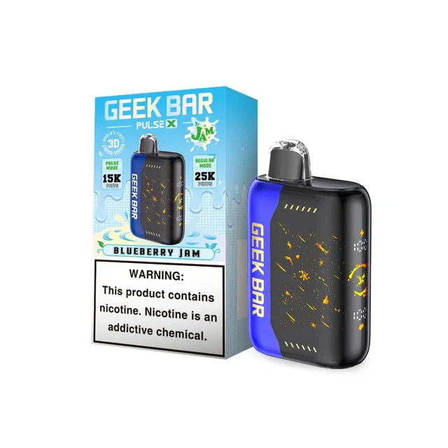 Geek Bar Pulse X 25K Puff "Jam Edition" Disposable Device – 25000 Puffs