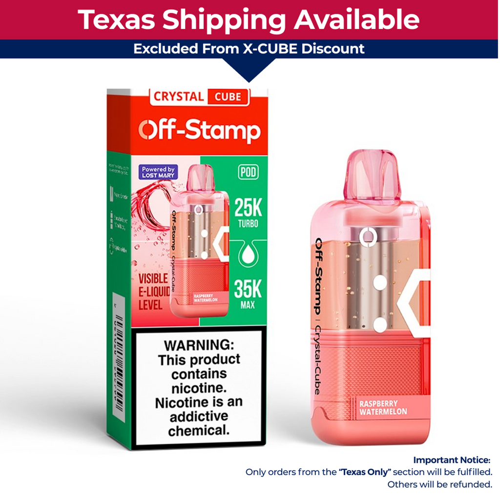 【⭐️Texas Only⭐️】Off-Stamp X-Cube Crystal Cube