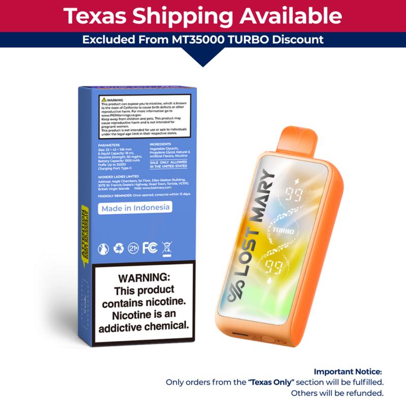 【⭐️ Available Now】LOST MARY MT35000 Turbo Disposable